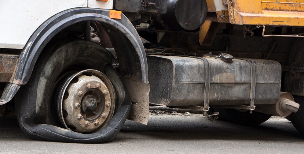 Truck Tire Blowout Accidents Florida